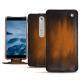 Capa em pele Nokia 6 (2018) - Marron Patine
