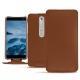 Nokia 6 (2018) leather case - Marron PU