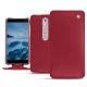 Nokia 6 (2018) leather case - Rouge passion