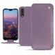 Capa em pele Huawei P20 Pro - Lilas ( Nappa - Pantone 2645U ) 