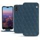 Lederschutzhülle Huawei P20 Pro - Indigo - Couture ( Pantone 303U ) 