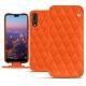 Custodia in pelle Huawei P20 Pro - Orange fluo - Couture