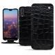 Funda de piel Huawei P20 Pro - Crocodile nero