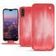 Housse cuir Huawei P20 Pro - Rose Patine
