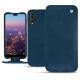 Custodia in pelle Huawei P20 Pro - Blu mediterran