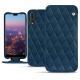 Huawei P20 Pro leather case - Blu mediterran - Couture