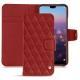 Funda de piel Huawei P20 Pro - Tomate - Couture ( Pantone 187C ) 
