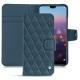 Custodia in pelle Huawei P20 Pro - Indigo - Couture ( Pantone 303U ) 