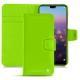 Housse cuir Huawei P20 Pro - Vert fluo