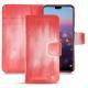 Capa em pele Huawei P20 Pro - Rose Patine