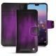 Housse cuir Huawei P20 Pro - Violet Patine
