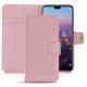 Housse cuir Huawei P20 Pro - Rose PU