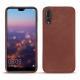 Huawei P20 Pro leather cover - Passion vintage ( Glutton - Red ) 