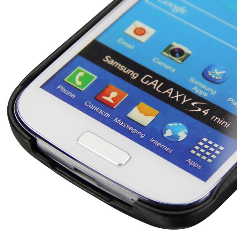 Capa em pele Samsung GT-i9190 Galaxy S4 mini
