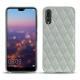 Funda de piel Huawei P20 Pro - Gris - Couture ( Nappa - Pantone W428C ) 