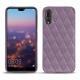 Capa em pele Huawei P20 Pro - Lilas - Couture ( Nappa - Pantone 2645U ) 