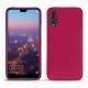Coque cuir Huawei P20 Pro - Rose fluo