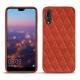 Coque cuir Huawei P20 Pro - Arange clouquié - Couture