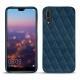 Huawei P20 Pro leather cover - Blu mediterran - Couture