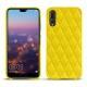 硬质真皮保护套 Huawei P20 Pro - Jaune fluo - Couture