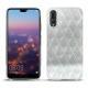 Capa em pele Huawei P20 Pro - Platinium - Couture