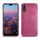 Custodia in pelle Huawei P20 Pro - Serpent ciclamino