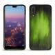 Coque cuir Huawei P20 Pro - Vert Patine