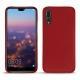 Coque cuir Huawei P20 Pro - Rouge PU