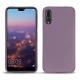 Huawei P20 Pro leather cover - Lilas PU