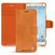 Custodia in pelle Sony Xperia XZ2 - Mandarine vintage ( Pantone 165C ) 
