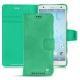 Housse cuir Sony Xperia XZ2 - Menthe vintage ( Pantone 562C ) 