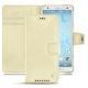 Custodia in pelle Sony Xperia XZ2 - Ivoire ( Sleek P C12 - White ) 