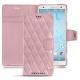 Sony Xperia XZ2 leather case - Rose - Couture ( Nappa - Pantone 2365C ) 