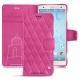 Housse cuir Sony Xperia XZ2 - Rose BB - Couture