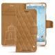 Housse cuir Sony Xperia XZ2 - Castan esparciate - Couture