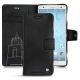 Sony Xperia XZ2 leather case - Negre poudro