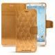 Lederschutzhülle Sony Xperia XZ2 - Or Maïa - Couture