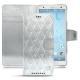 Capa em pele Sony Xperia XZ2 - Platinium - Couture