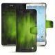 Sony Xperia XZ2 leather case - Vert Patine