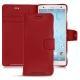 Sony Xperia XZ2 leather case - Rouge PU