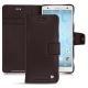 Funda de piel Sony Xperia XZ2 - Marron envoûtant
