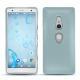 Sony Xperia XZ2 leather cover - Bleu ciel ( Nappa - Pantone 277C ) 