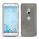 Funda de piel Sony Xperia XZ2 - Acier vintage ( Pantone 403C ) 