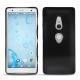 Coque cuir Sony Xperia XZ2 - Onyx (Black ) 