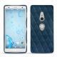 Lederschutzhülle Sony Xperia XZ2 - Blu mediterran - Couture