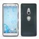 Funda de piel Sony Xperia XZ2 - Blu marino