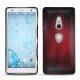 Coque cuir Sony Xperia XZ2 - Rouge Patine