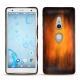 Custodia in pelle Sony Xperia XZ2 - Fauve Patine