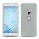 Coque cuir Sony Xperia XZ2 - Gris PU