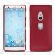 Funda de piel Sony Xperia XZ2 - Rouge passion